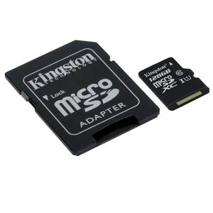 Kingston Canvas Select 128GB Class 10   Micro SDXC - SDCS2/128GBCR