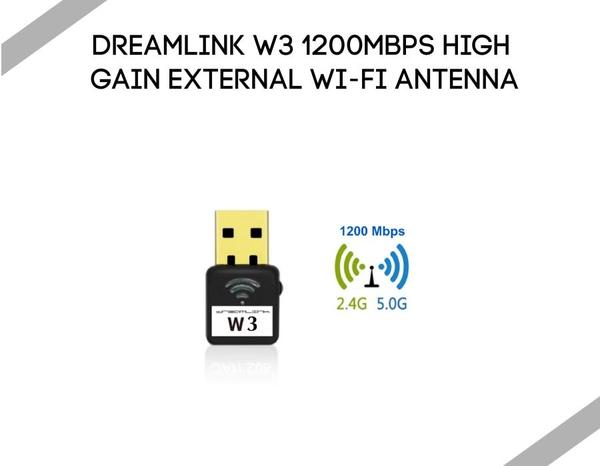 Dreamlink W3 1200Mbps High Gain Wi-Fi antenna for Dreamlink T2 & Formuler Z7plus