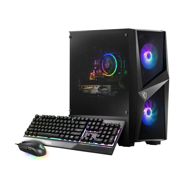 MSI Codex R 10SC-005CA Gaming PC, Intel Core i5-10400F , 16GB DDR4 ,512GB SSD , NVIDIA GeForce RTX2060 6GB GDDR6 Graphics , Windows 10 Home