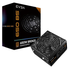 EVGA 650 B5 650Watt  80 Plus Bronze Certified Fully Modular Power Supply  - 220-B5-0650-V1