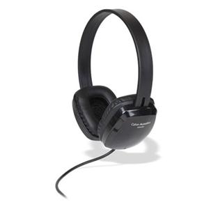 Cyber Acoustics K12 Stereo Headphone for Education Stereo - Black - Mini-phone - Wired - 20 Hz 20 kHz - Over-the-head - Binaural - Supra-aural - 6 ft Cable - ACM-6004
