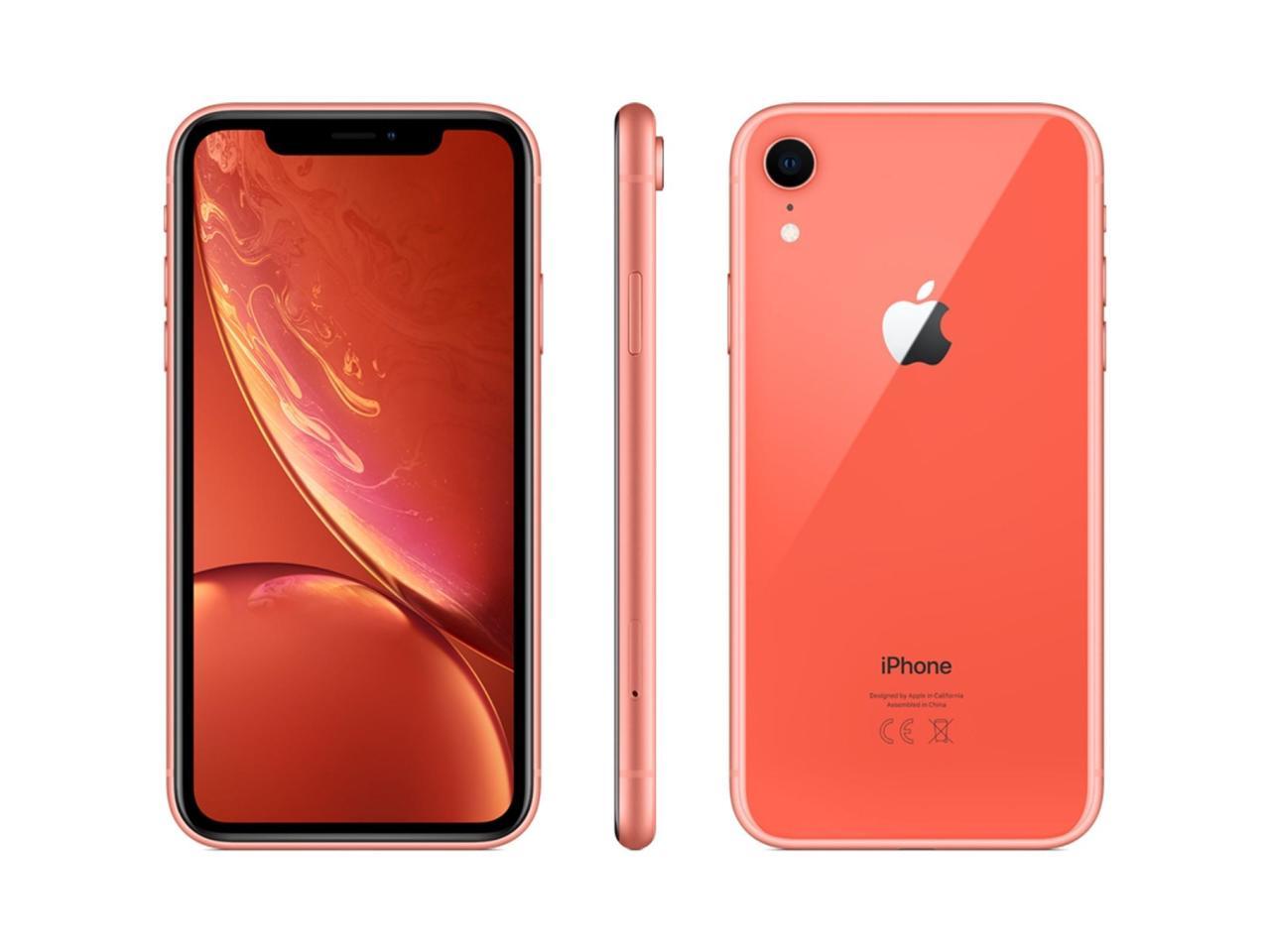 Apple Iphone XR Unlocked 64G Phone Silver black  Red   Unlocked