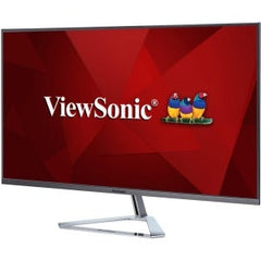 Viewsonic Ultra Slim VX3276-2K-MHD 32 WQHD LED LCD Monitor - 16:9 - Silver 2560 x 1440 - 1.07 Billion Colors - 250 cd/mÂ² - 4 ms - HDMI - DisplayPort
