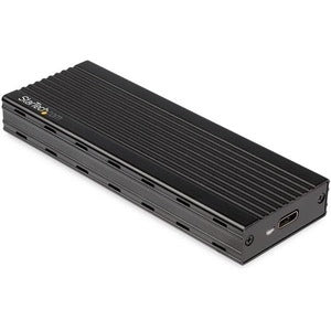 StarTech.com USB-C (10Gbps) to M.2 NVMe SSD Enclosure - Portable M.2 PCIe Aluminum Case - 1GB/s Read & Write - Mac & PC - M2E1BMU31CCA