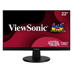 ViewSonic VA2247-MH 21.5  Frame Less Full HD LED LCD Monitor - 16:9 - Black 22 (558.80 mm) Class - MVA technology - 1920 x 1080 - 16.7 Million Colors - Adaptive Sync - 250 cd/mÂ² - 5 ms - 75 Hz Refresh Rate - HDMI - VGA