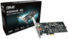 Asus Xonar SE 5.1 Channel  PCI-E Gaming Audio Card