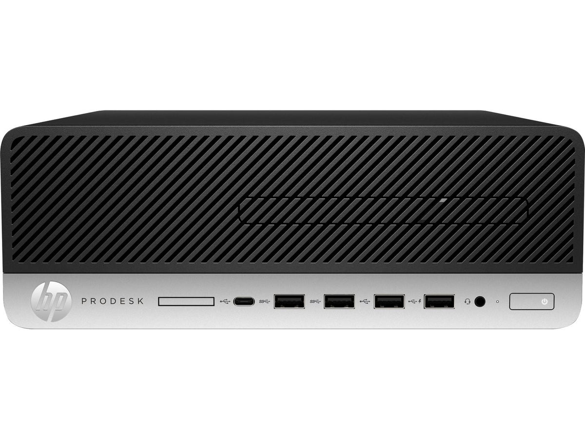 HP Prodesk 600 G4 SFF Desktop - Intel Core i7-8700 3.2Ghz,16GB,256GB  NVMe SSD,Windows 10 PRO -  1 Year Warranty   MXL94231M1