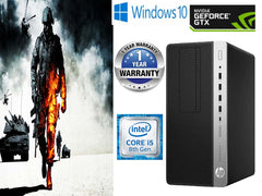 HP Prodesk 600 G4 SFF Desktop - Intel Core i7-8700 3.2Ghz,16GB,256GB  NVMe SSD,Windows 10 PRO -  1 Year Warranty   MXL94231M1