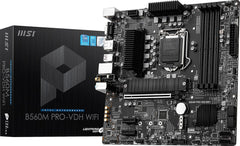 MSI B560M PRO-VDH WiFi LGA 1200 Intel B560 SATA 6Gb/s -  B560M Pro - VDH WIFI