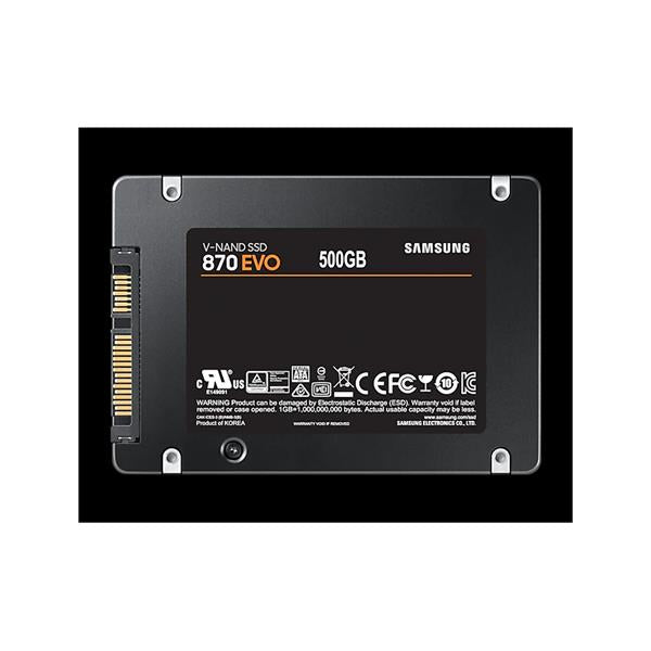 Samsung 870 EVO 500GB Solid State Drive  (SSD)  - MZ-77E500B/AM