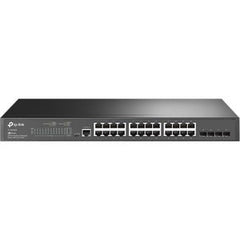 TP-Link  TL-SG3428 JetStream 24-Port Gigabit L2 Managed Switch with 4 SFP Slots