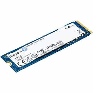 Kingston NV3 500GB NVMe M.2 Read: 5000MB/s; Write: 3000MB/s Solid State Drive  -  SNV3S/500G