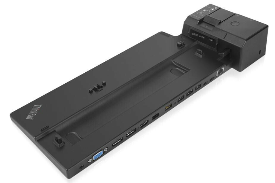 Lenovo 01HY744 notebook dock/port replicator Docking Black - FRU01HY744 - USED