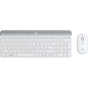 Logitech MK470 Wireless Desktop  Keyboard & Optical Mouse Combo -Retail Box (White )   920-009443