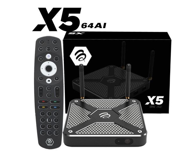 BUZZTV X5 4K Android 11  IPTV Media Box- 4GB/64G Quad Core