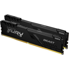 Kingston Fury Beast 64GB (2x32GB) DDR4 3600Mhz CL18 Dual Channel Memory Kit   - KF436C18BBK2/64