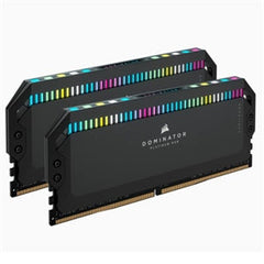 Corsair Dominator Platinum RGB 32GB (2x16GB) DDR5 5600MHz Memory Kit - Black - CL36 - 1.25 V - 288-pin - CMT32GX5M2B5600C36
