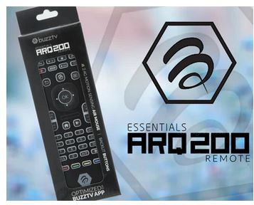 Buzztv ARQ200  Advanced  Remote air mouse with keyboard