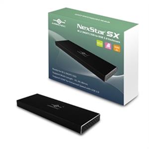 Vantec Hard Drive Accessory NST-M2STS3-BK NexStar SX M.2 SSD to USB 3.0 Enclosure Black Retail