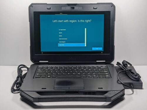 Dell Latitude 5414  Roughed  14 - Intel Core i7-6600U 2.6Ghz,8GB,512G SSD ,HDMI Windows 10 Pro  Refurbished