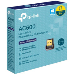 TP-Link Archer T2UB Nano AC600 Wi-Fi+  Bluetooth 4.2 USB Adapter