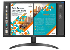 LG 24QP500-B  24 QHD (2560x1440)  5ms IPS 75hz HDR 10 Monitor with FreeSync
