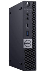 Dell Optiplex 7060 Micro Desktop -  Intel Core i7-8700T ,16GB ,256GB ssd,WIFI,  Windows 10 PRO - w/ Adapter , HDMI, Display Port 1 Year Warranty