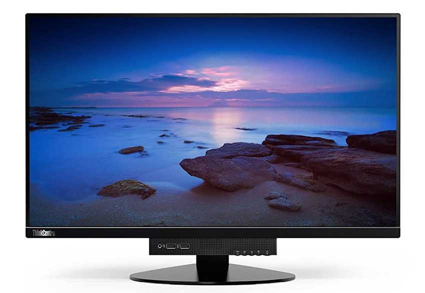Refurbished Lenovo ThinkCentre Tiny-in-One 24" (TIO24D) LCD/LED Monitor Frameless speakers -Grade A