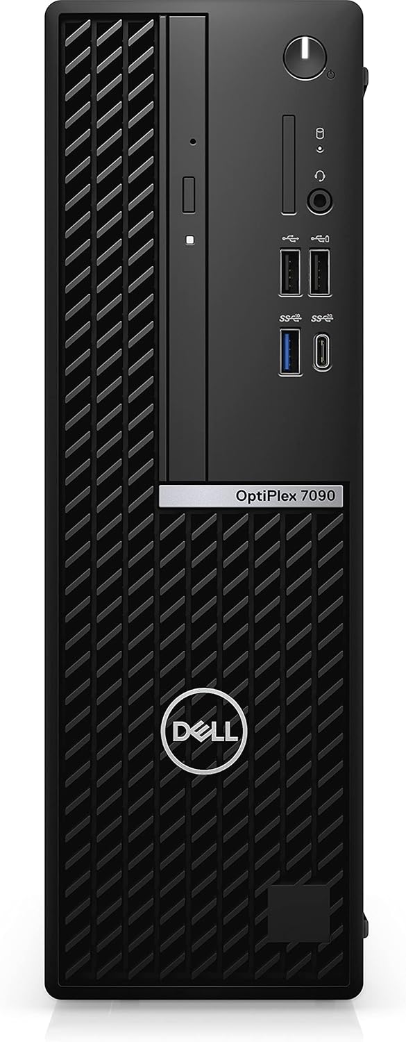 Dell Optiplex 7090 SFF Desktop - Intel Core i7-10700 2.9Ghz,16GB ,256GB SSD, 2X Display Port  only, Windows 11 PRO - 1 Year Warranty