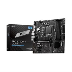 MSI  B760MPD4 PRO B760M-P DDR4 B760 Socket LGA 1700 Max128GB DDR4 PCIE mATX - Motherboard