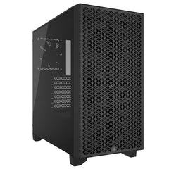 CORSAIR 3000D Tempered Glass Mid-Tower, Black, 2x SP120 ELITE Fans -    CC-9011251-WW