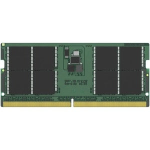 Kingston 32GB (1 x 32GB) - DDR5-5600/PC5-44800 DDR5 SDRAM - 5600 MHz Dual-rank Memory - CL46 - 1.10 V - Non-ECC - 262-pin - SoDIMM - Lifetime Warranty  -  KCP556SD8-32