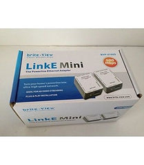 Brite View  500 Mbps Powerline Ethernet Adapter Kit - BVP-5100D