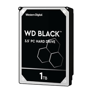 Western Digital   Black 1TB 7200 RPM 64MB Cache SATA 6.0Gb/s 3.5 Internal Hard Drive  -  WD1003FZEX