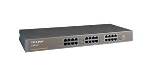 TP-LINK   TL-SG1024  24-port  Gigabit  1U  rack-mountable  Green Switch