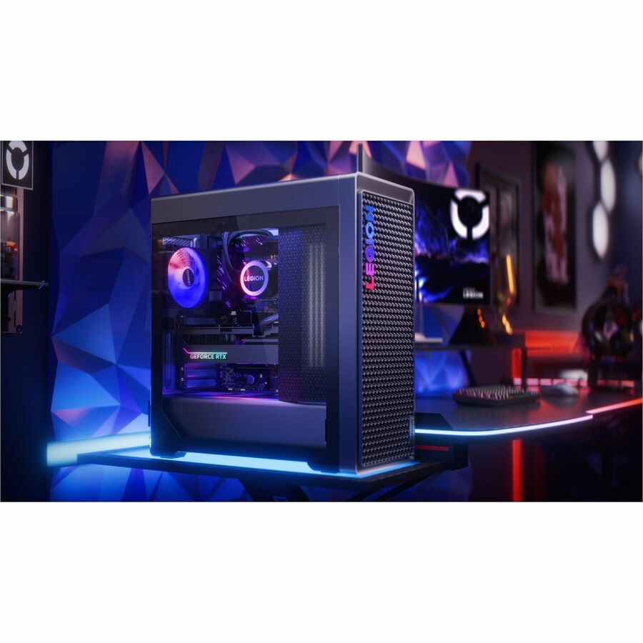 New - Lenovo Legion T7 34IAS10 - Gaming Desktop Computer - Intel Core Ultra 9 285K - 64 GB - 2 x  1 TB SSD - NVIDIA GeForce RTX 5080 16 GB GDDR7 - Storm Gray -  90Y6003JUS