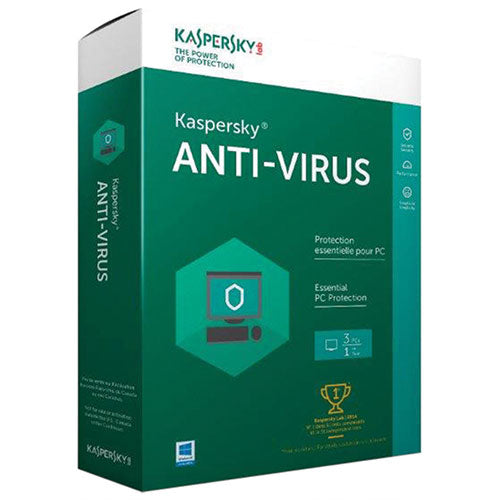 Kaspersky Antivirus -  3PC  -1 Year-retail