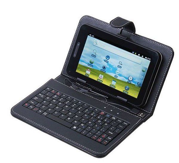 Super 8-inch Folio Tablet Case with Keyboard