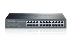 TP-LINK  TL-SG1024D  24-port  Gigabit Desktop/Rackmount  Green  Switch