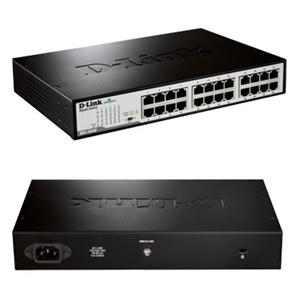 D-Link DGS-1024D   24-Port 10/100/1000  Gigabit  Desktop/Rackmount   Unmanaged Switch
