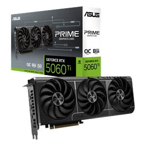 Asus NVIDIA GeForce RTX 5060 Ti Graphic Card - 8 GB GDDR7 -  PRIME-RTX5060TI-8G