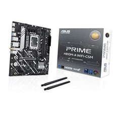 Asus Prime H810M-A WIFI-CSM Desktop Motherboard - Intel H810 Chipset - Socket LGA-1851 - Micro ATX