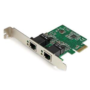StarTech.com Dual Port Gigabit PCI Express Server Network Adapter Card - PCIe NIC