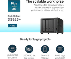Synology NAS DS925+ 4bay NAS DiskStation