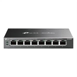 TP-Link Switch DS108GP Omada 8-Port Gigabit Desktop Switch with 8-Port PoE+ Retail