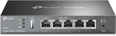TP-Link Router ER605 Omada SDN SafeStream Gigabit Multi-WAN VPN Router Retail