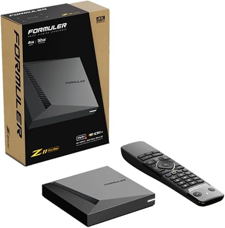 Formuler Z11 Pro Max 4K Android 11 Dual Band 5G Gigabit LAN 4GB Ram 32GB Storage with Premium IR1 Remote Control