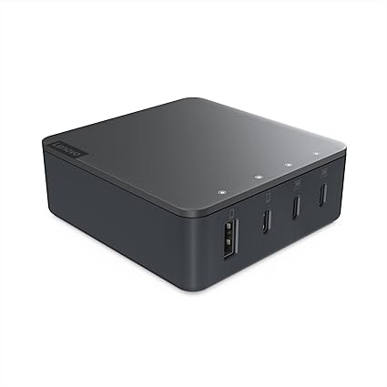 Lenovo Go LG130W Multi-Port Charger 130 W Black - G0A6130WUS