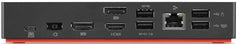 Lenovo ThinkPad USB-C Dock Gen2 Model 40AS0090US  PN: 03X7609 - USB 3.1, USB-C Ethernet, Display Port, HDMI - Used